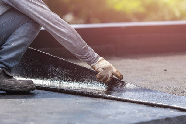 Wet basement repair process in Boswell, IN
